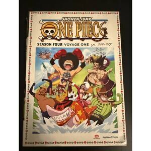 One Piece Season 4 Voyage One–Three DVD Set (Episodes 206–241, Uncut & Unedited)